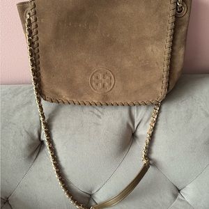 Tory suede bag
